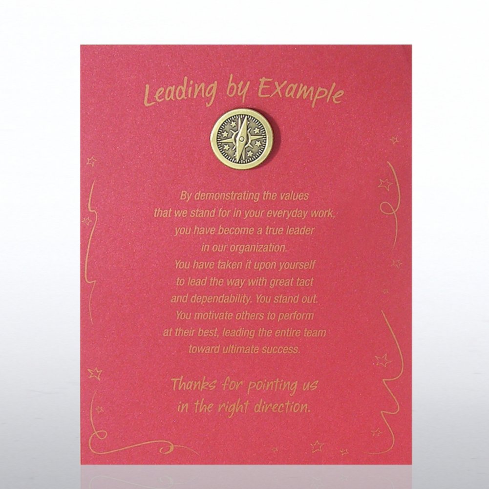 Character Pin - Compass: Leading by Example