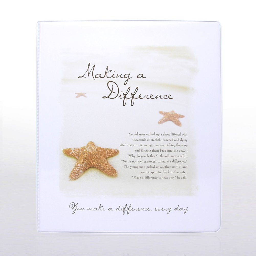 3-Ring Binder - Starfish: Making a Difference