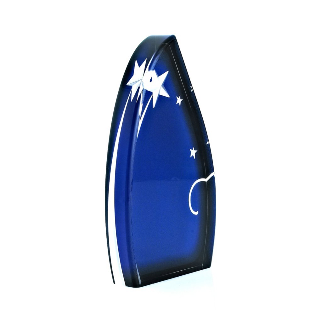 Galaxy Award Trophy - Midnight Star SIDE