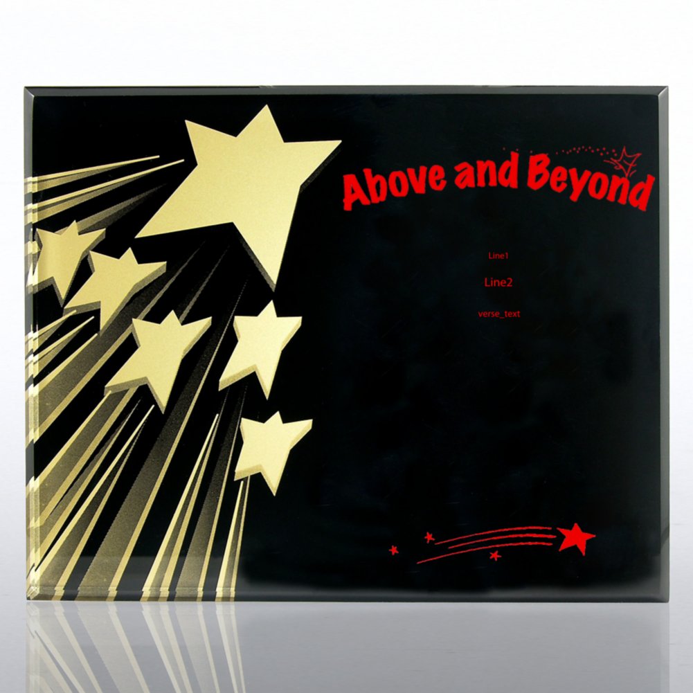 Spotlight Certificate Plaque - Shooting Star