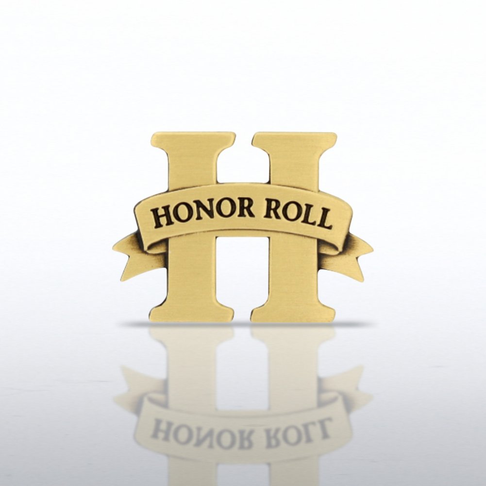 Lapel Pin - Honor Roll - Brass