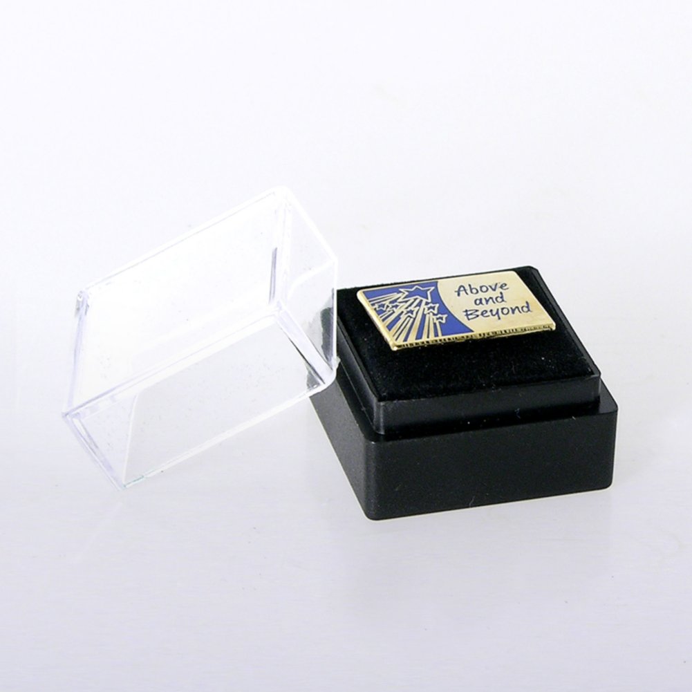 Lapel Pin - Above and Beyond with Shooting Stars BOX