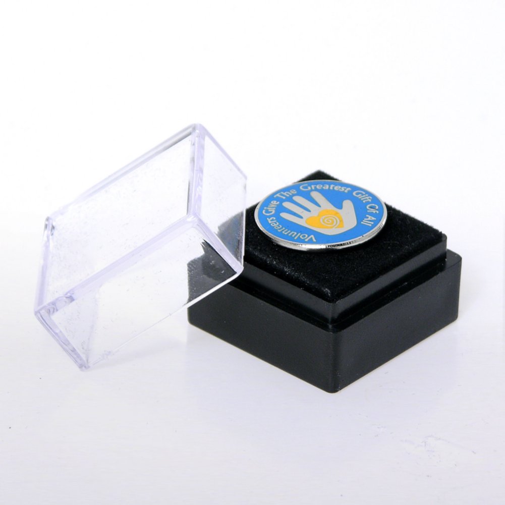 Lapel Pin - Helping Hand Volunteer BOX