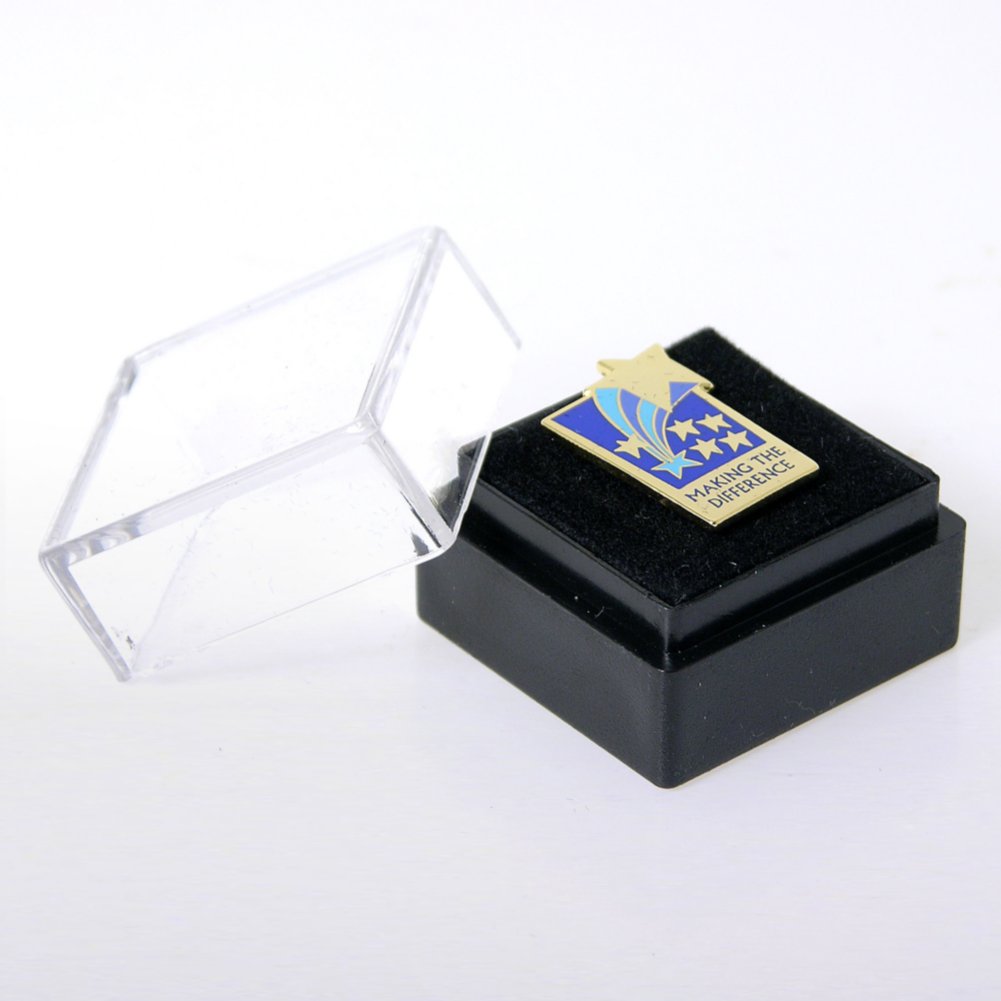 Lapel Pin - Making the Difference Shooting Stars BOX