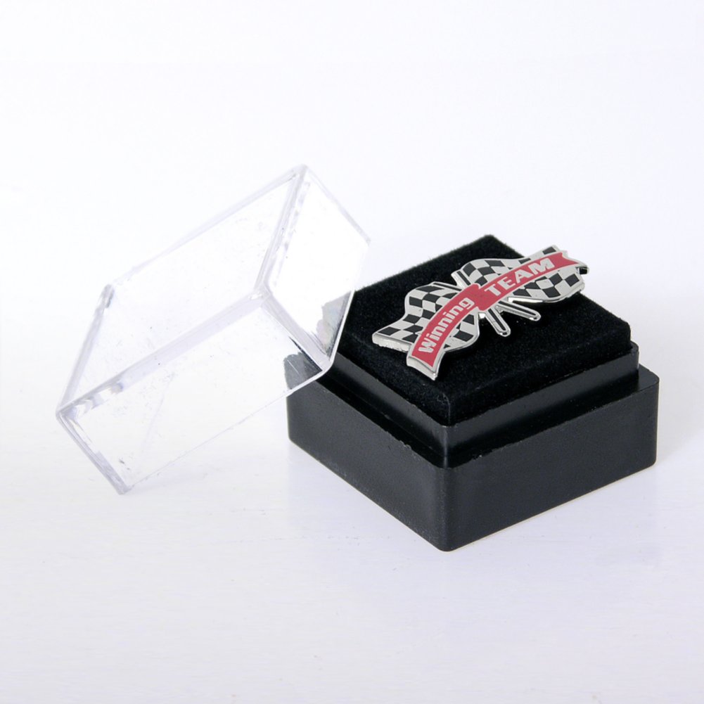 Lapel Pin - Winning Team Checkered Flags BOX