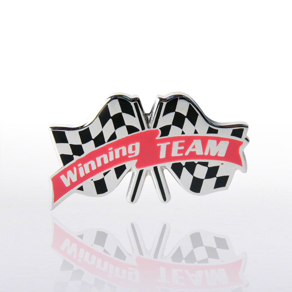 Lapel Pin - Winning Team Checkered Flags