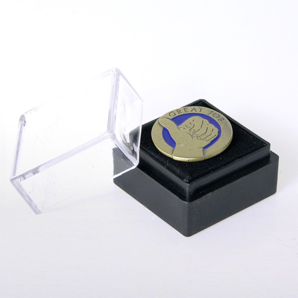 Lapel Pin - Thumbs Up Great Job BOX