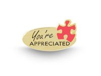 Lapel Pin - You're Appreciated Puzzle Piece