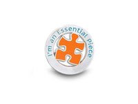 Lapel Pin - I'm an Essential Piece - Round