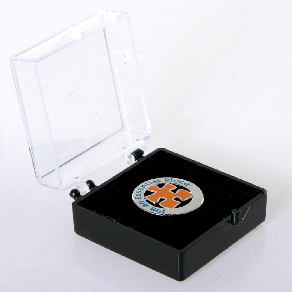 Lapel Pin - I'm an Essential Piece - Round BOX