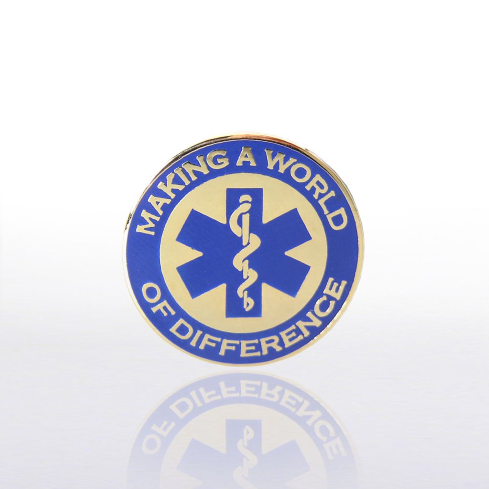 Lapel Pin - Star of Life - Making a World of Difference