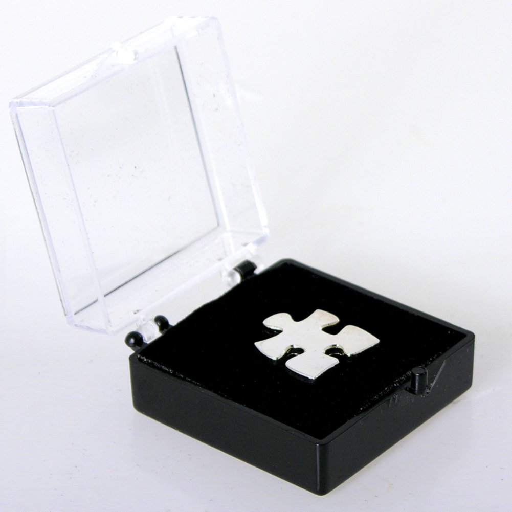 Lapel Pin - Essential Piece - Shiny Silver BOX