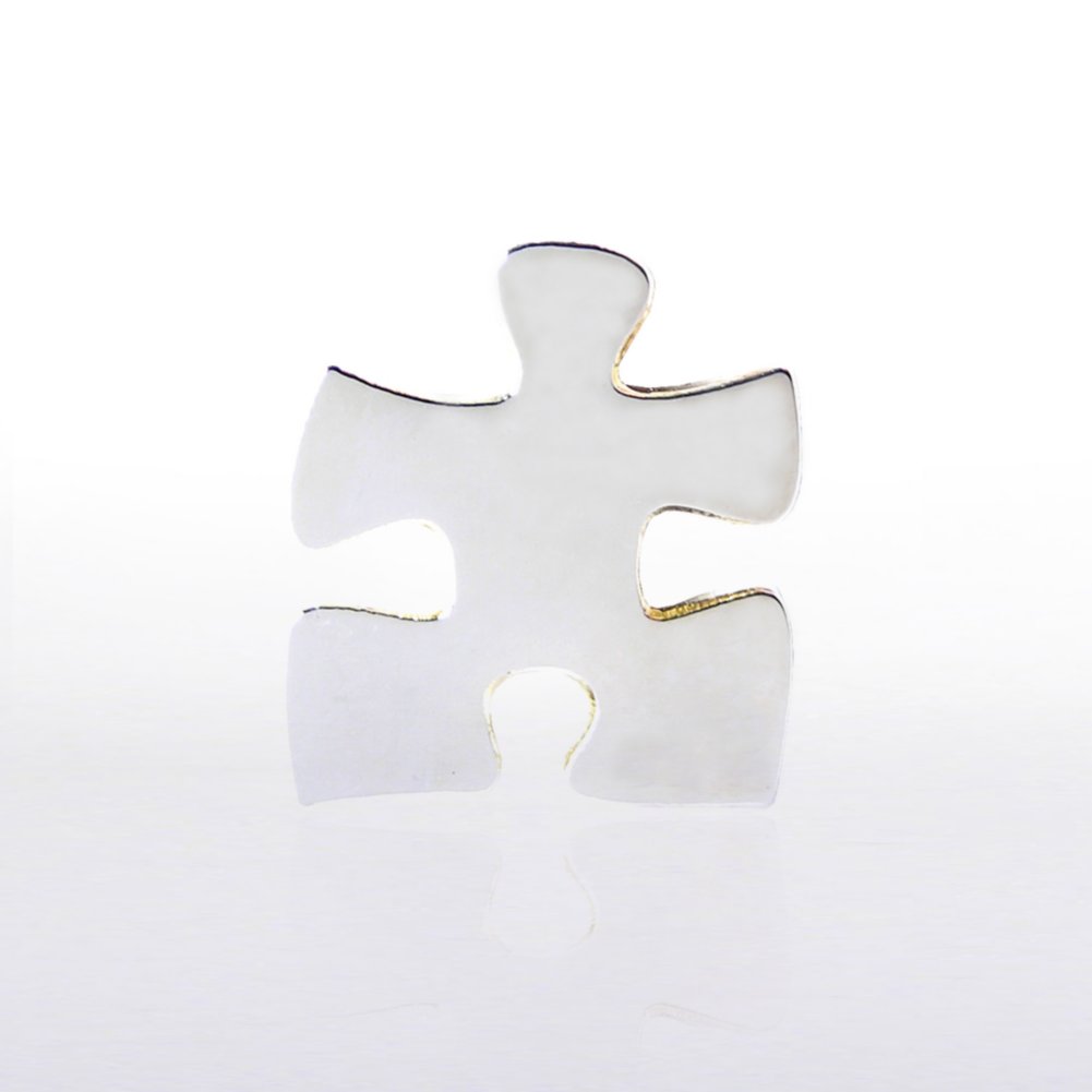 Lapel Pin - Essential Piece - Shiny Silver