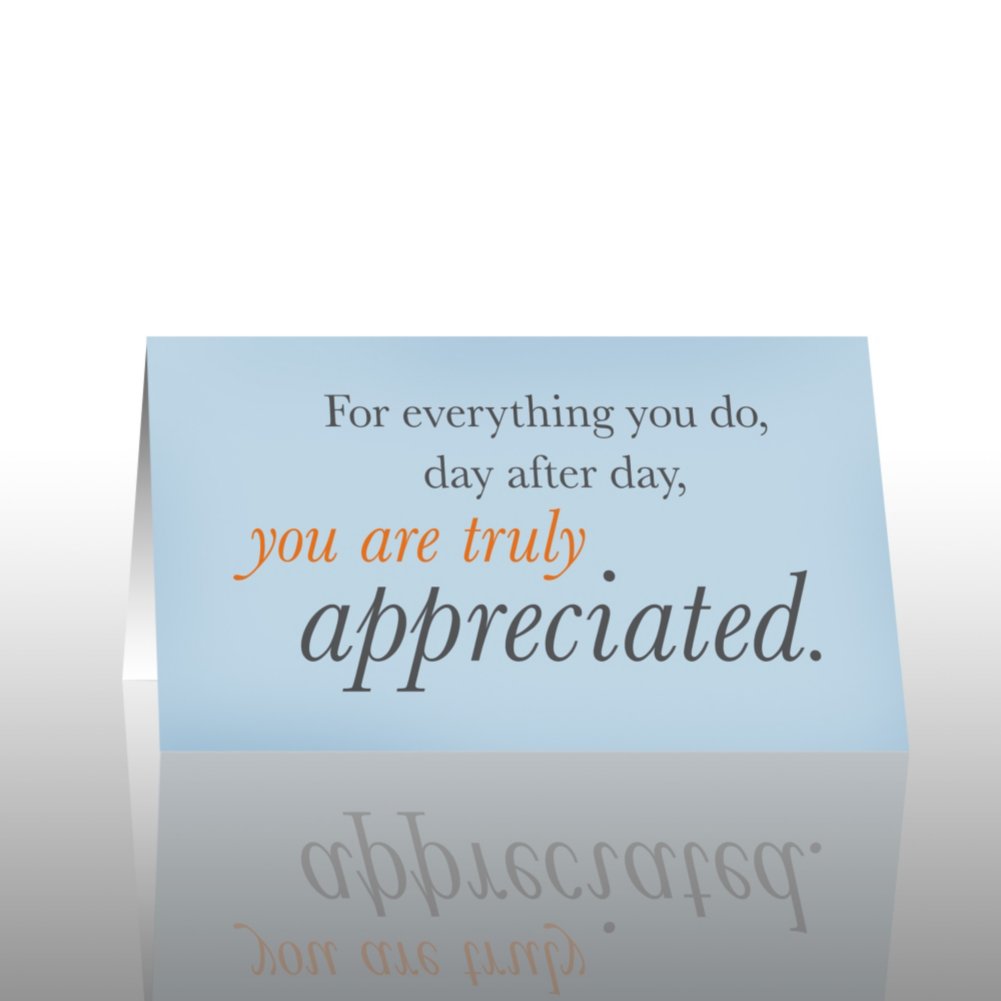 Pocket Praise - You are Truly Appreciated CARD4