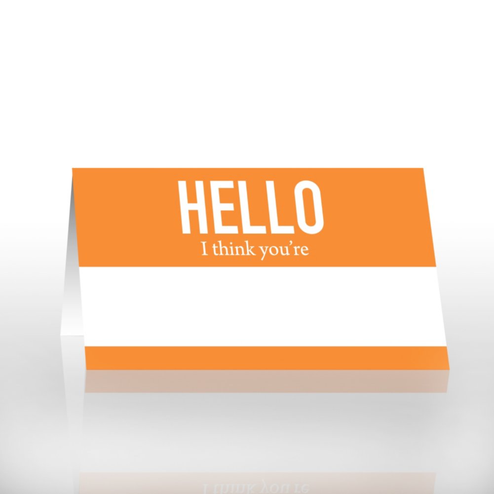 Pocket Praise - Hello My Name Is... CARD3