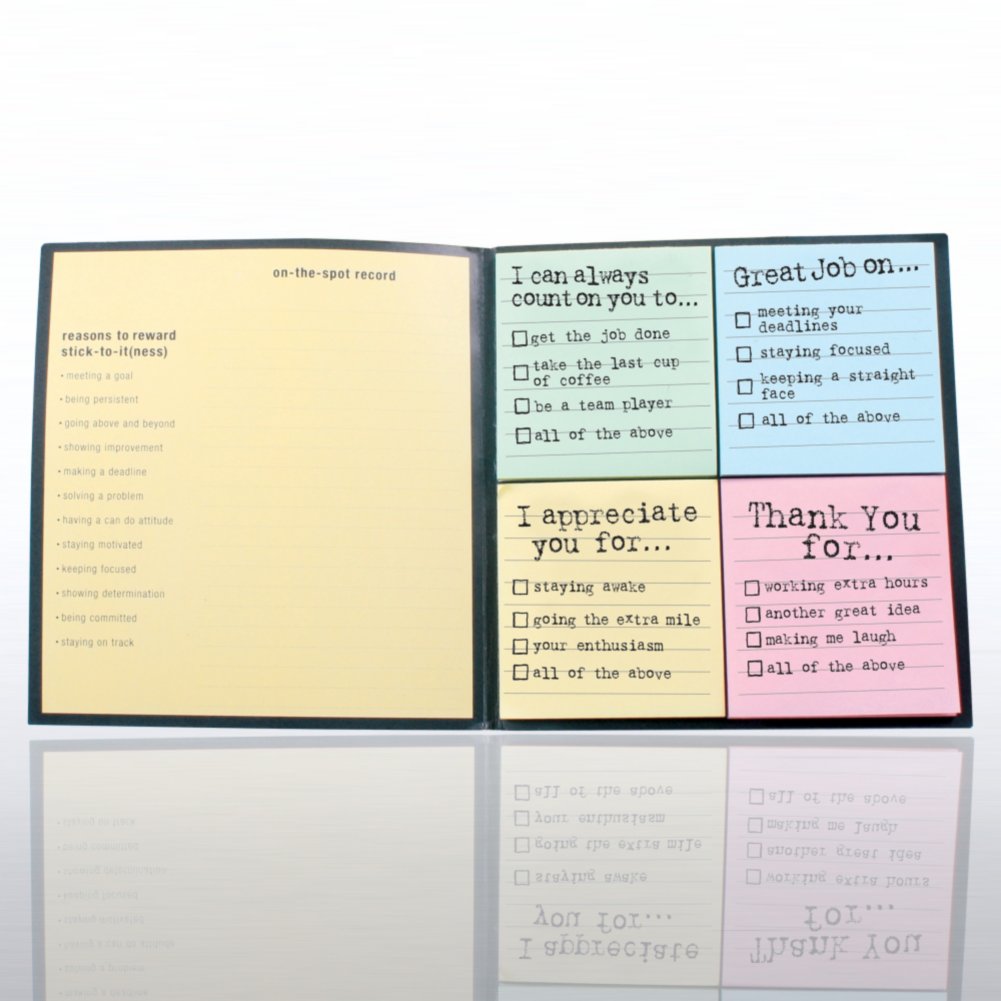Peel & Stick Recognition Note Set - Attitude Edition