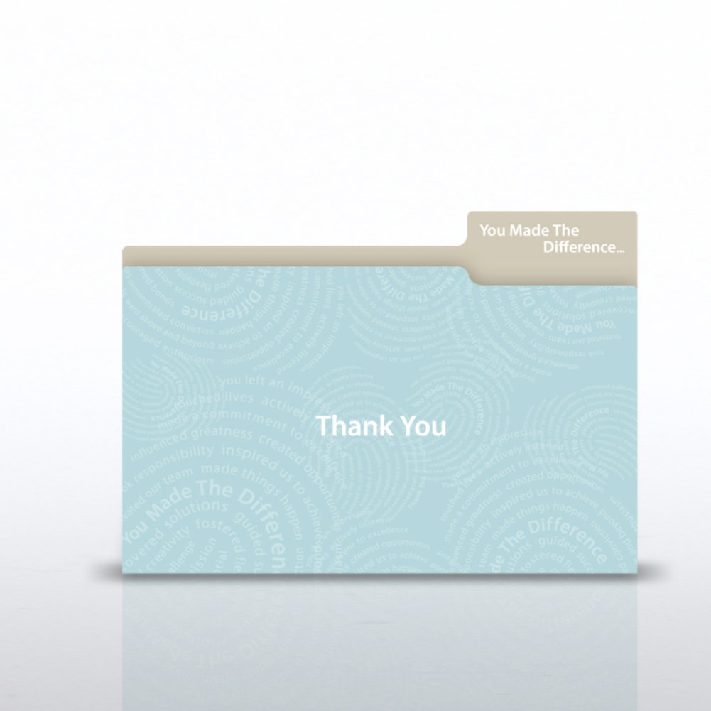 Cheers Kit Refills - You Made the Difference CARD3