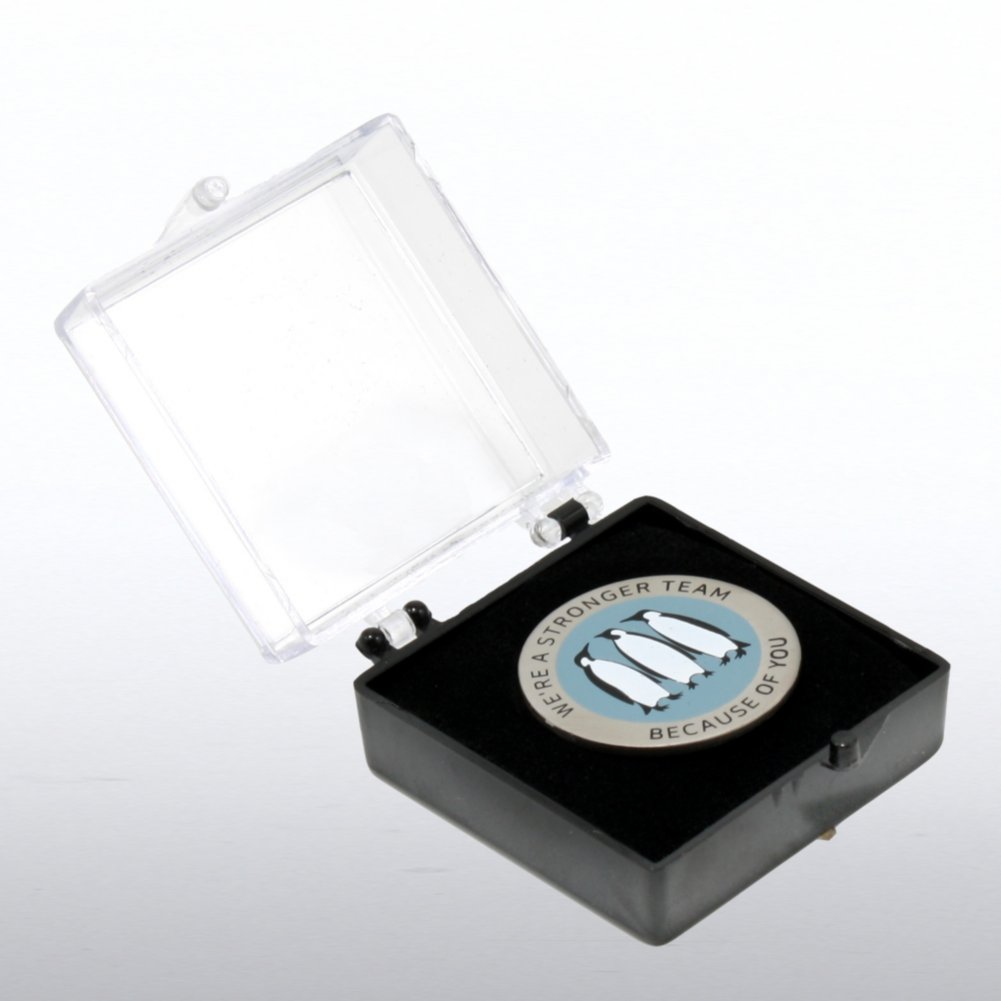 Lapel Pin - We're a Stronger Team Because of You BOX