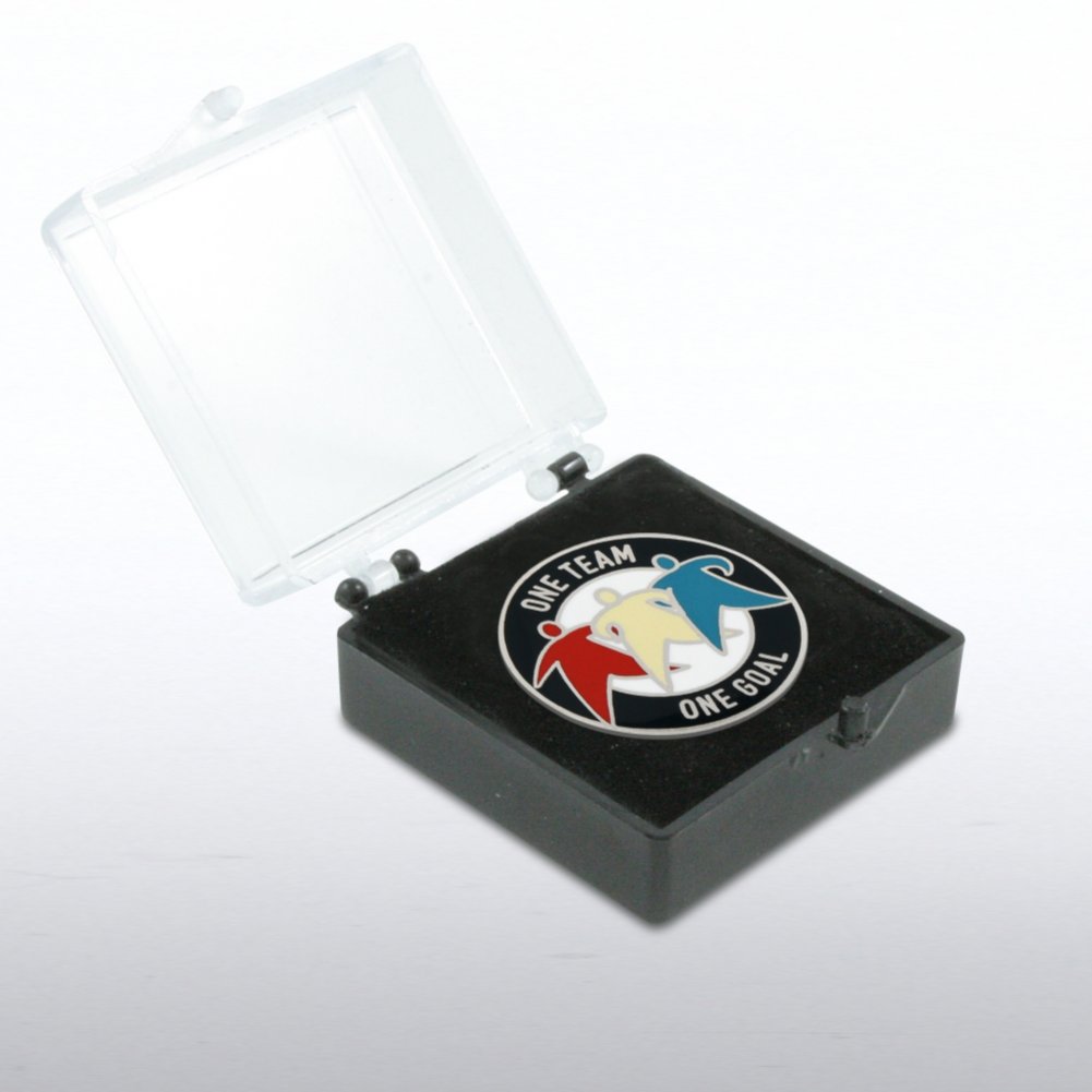 Lapel Pin - One Team, One Goal BOX
