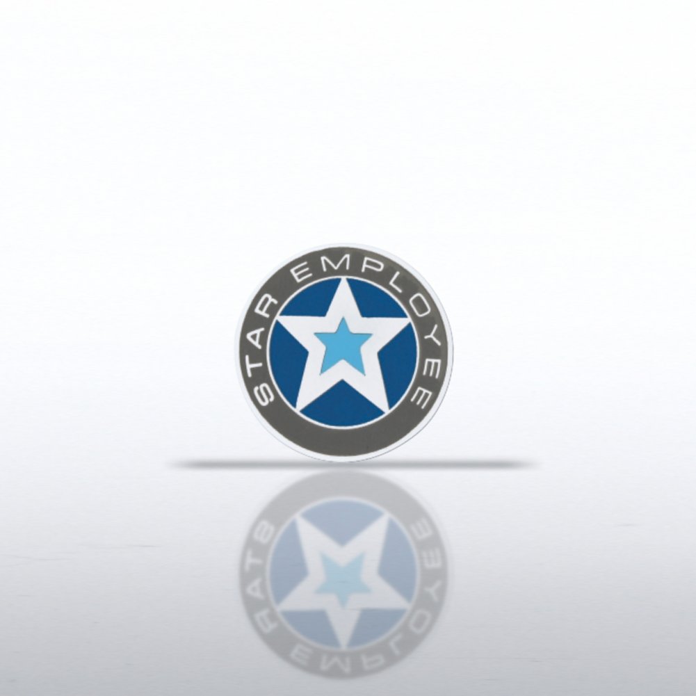 Lapel Pin - Star Employee - Round