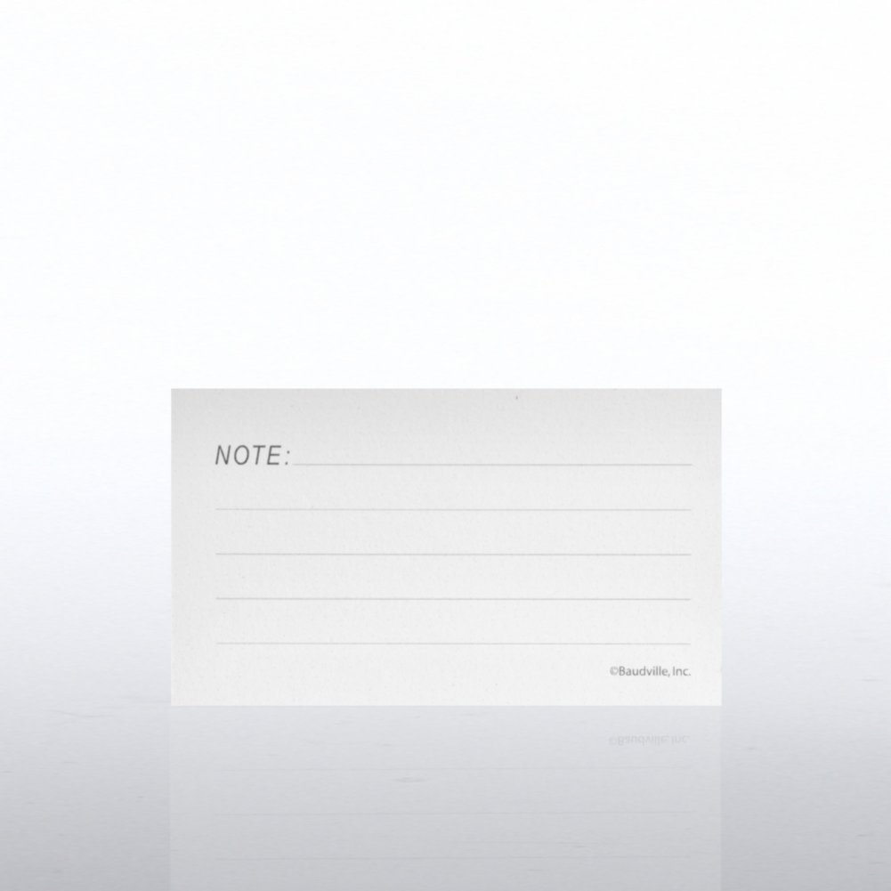 Fun Business Cards - Recognition Notes BACK