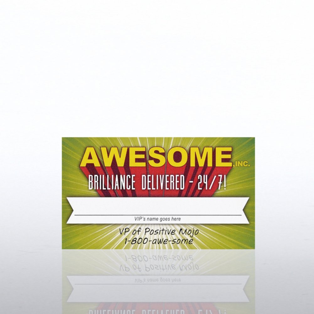 Fun Business Cards - Recognition Notes CARD1