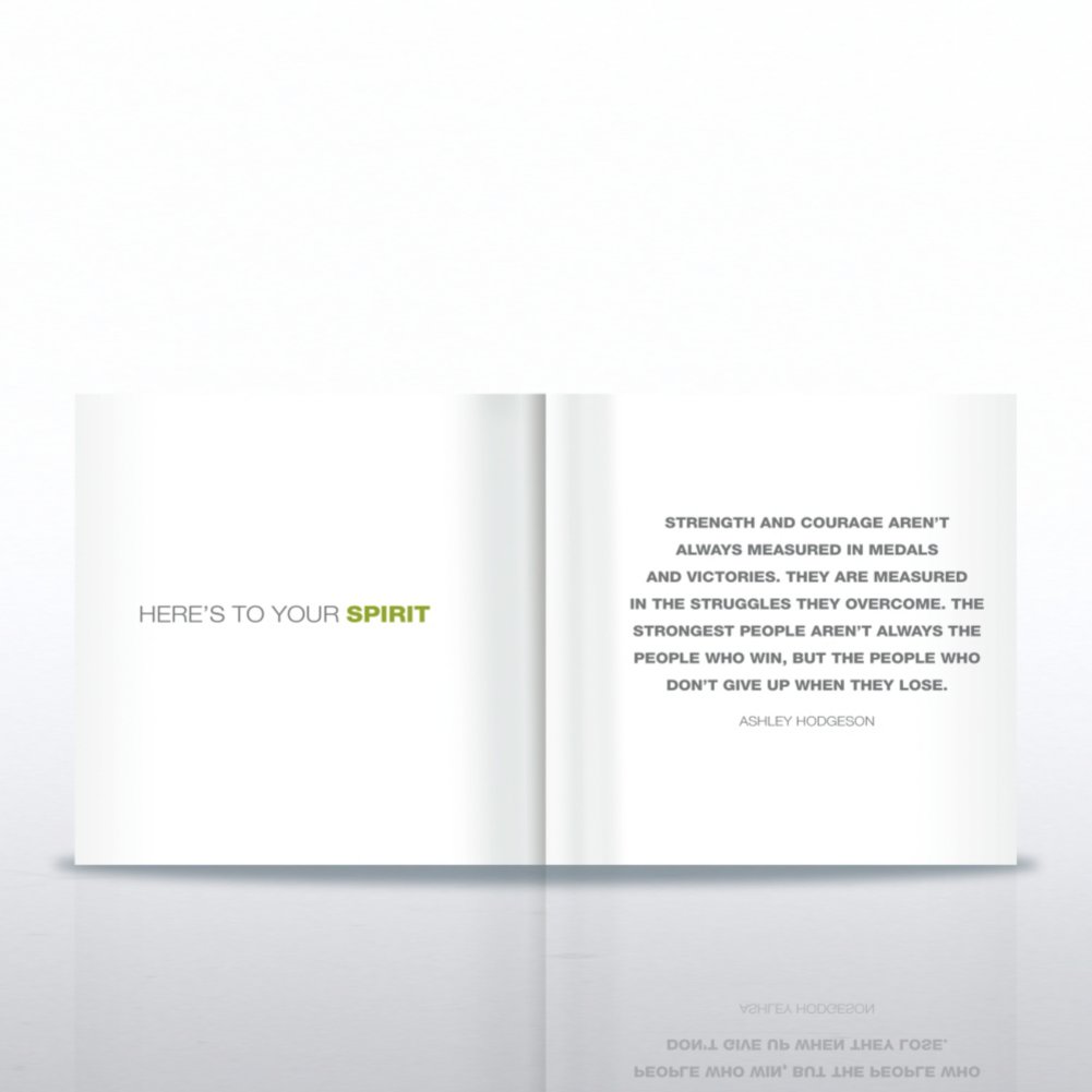 Gift Book - Here's to You! OPEN
