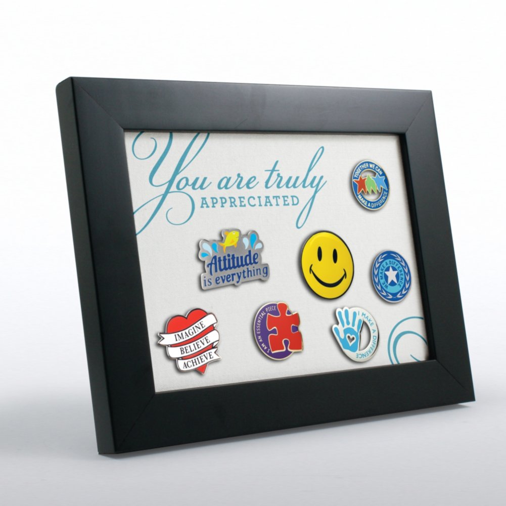 Recognition Pin Display - You are Truly Appreciated SIDE
