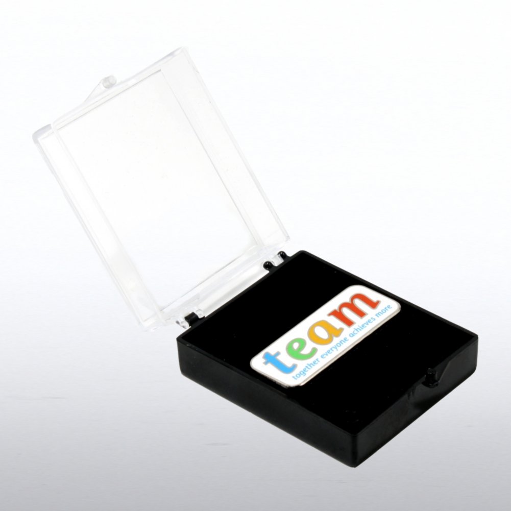 Lapel Pin - TEAM - Together, Everyone, Achieves, More BOX