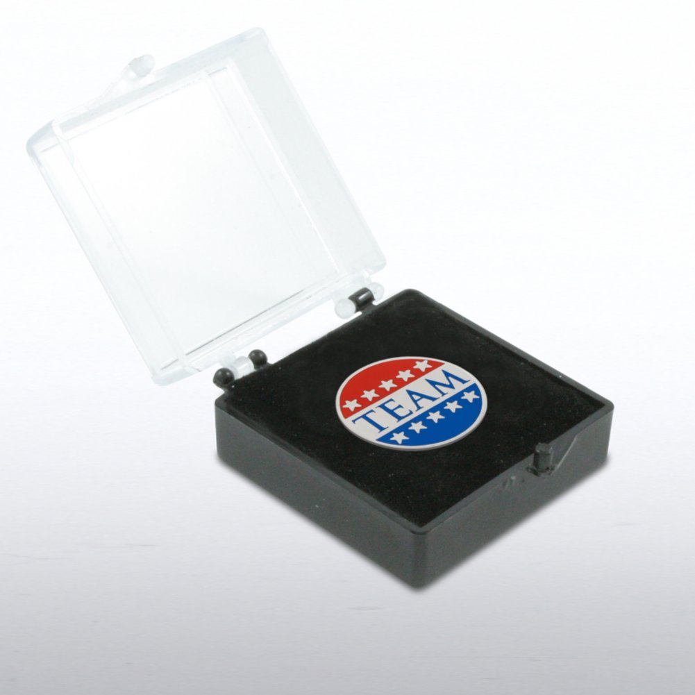Lapel Pin - Patriotic TEAM BOX