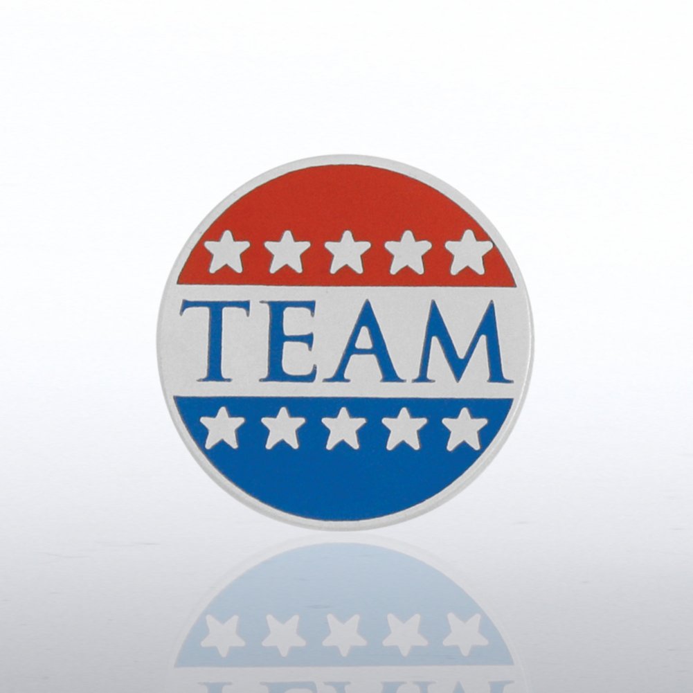Lapel Pin - Patriotic TEAM