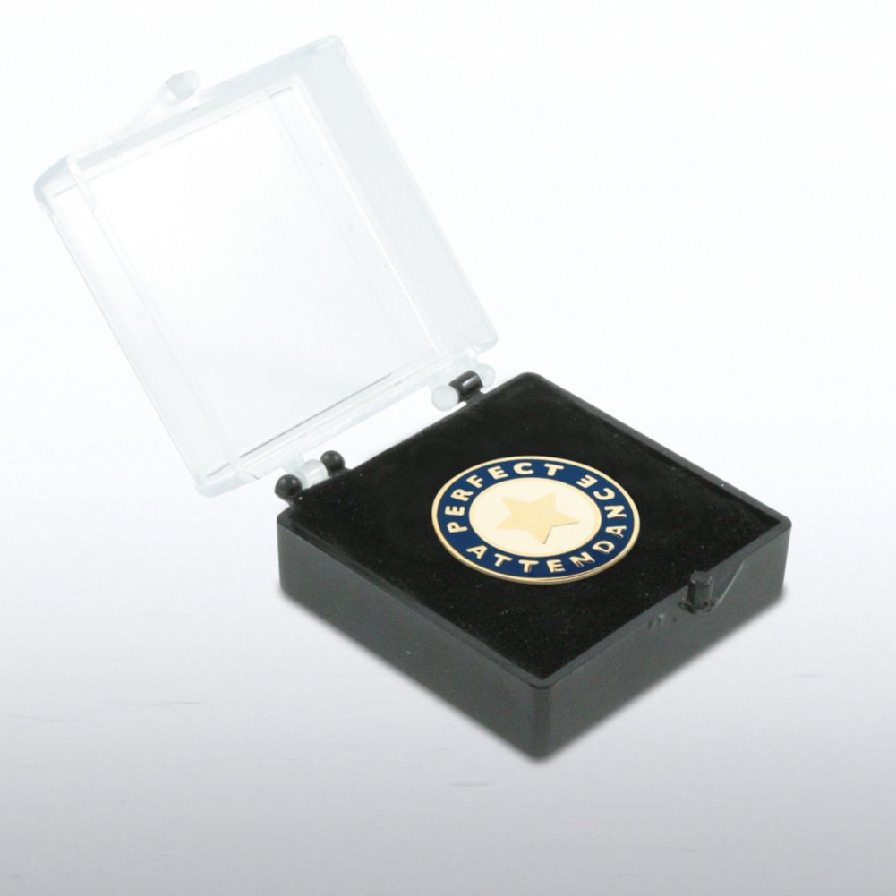 Lapel Pin - Perfect Attendance Star BOX
