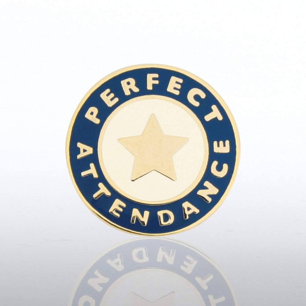 Lapel Pin - Perfect Attendance Star