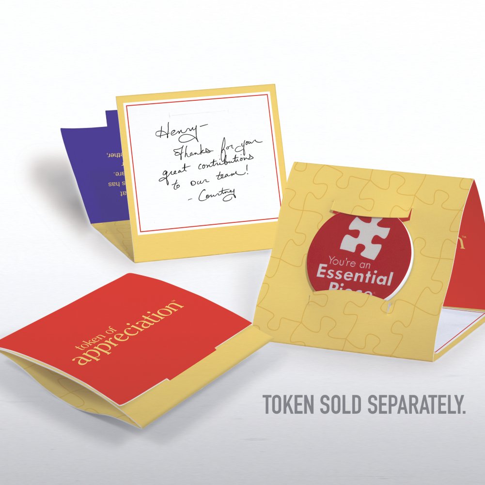 Tokens of Appreciation Envelope Cards - Essential Piece