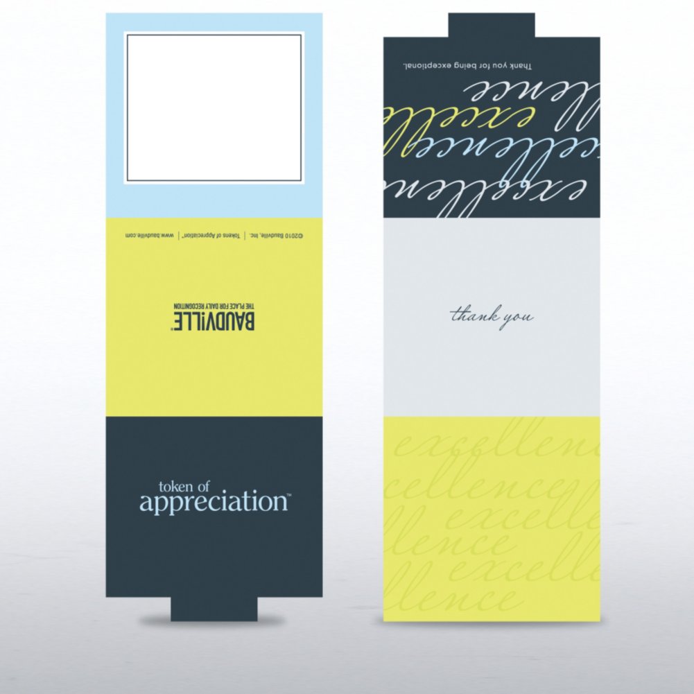 Tokens of Appreciation Envelope Cards - Excellence OPEN