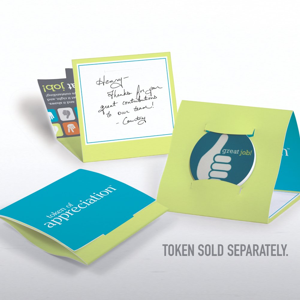 Tokens of Appreciation Envelope Cards - Great Job!