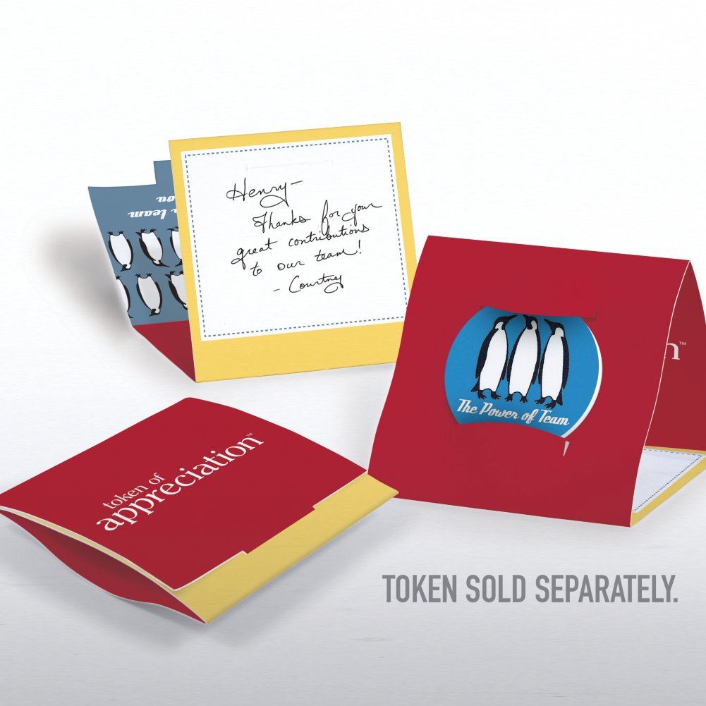Tokens of Appreciation Envelope Cards - Penguins