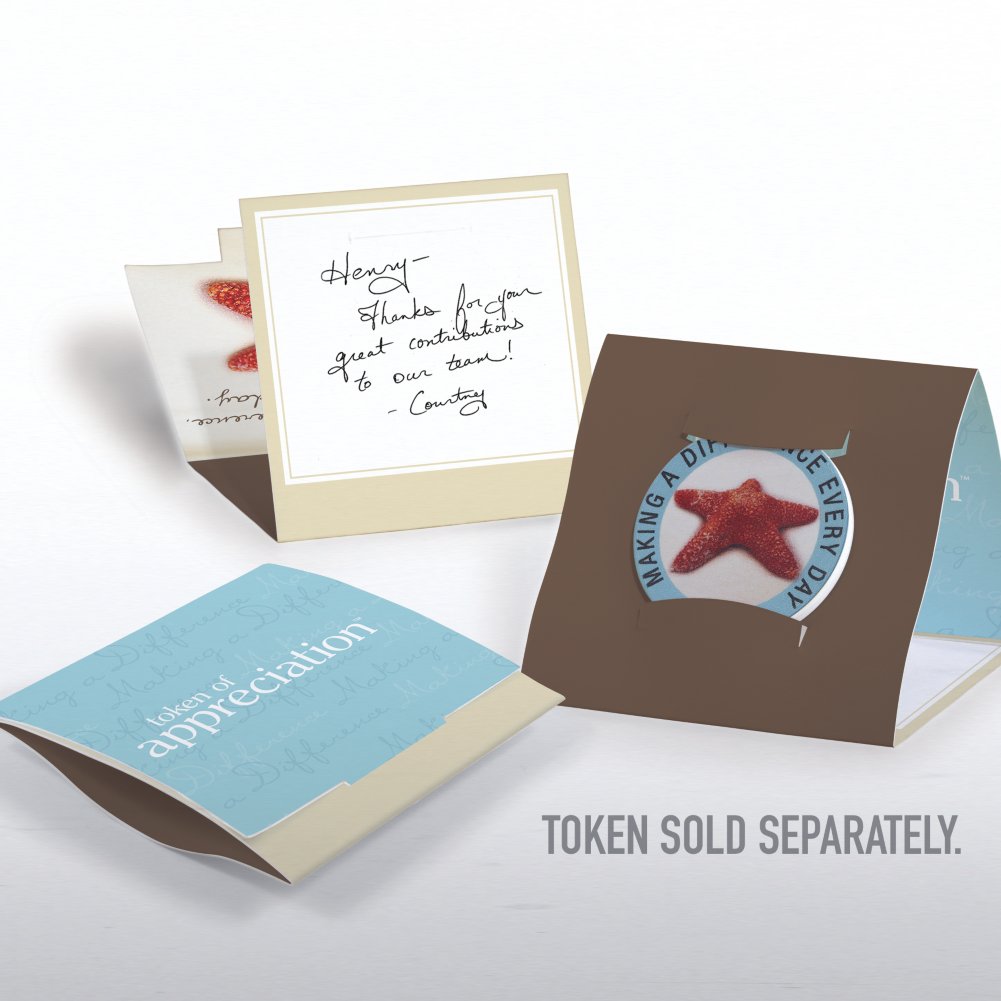 Tokens of Appreciation Envelope Cards - Starfish