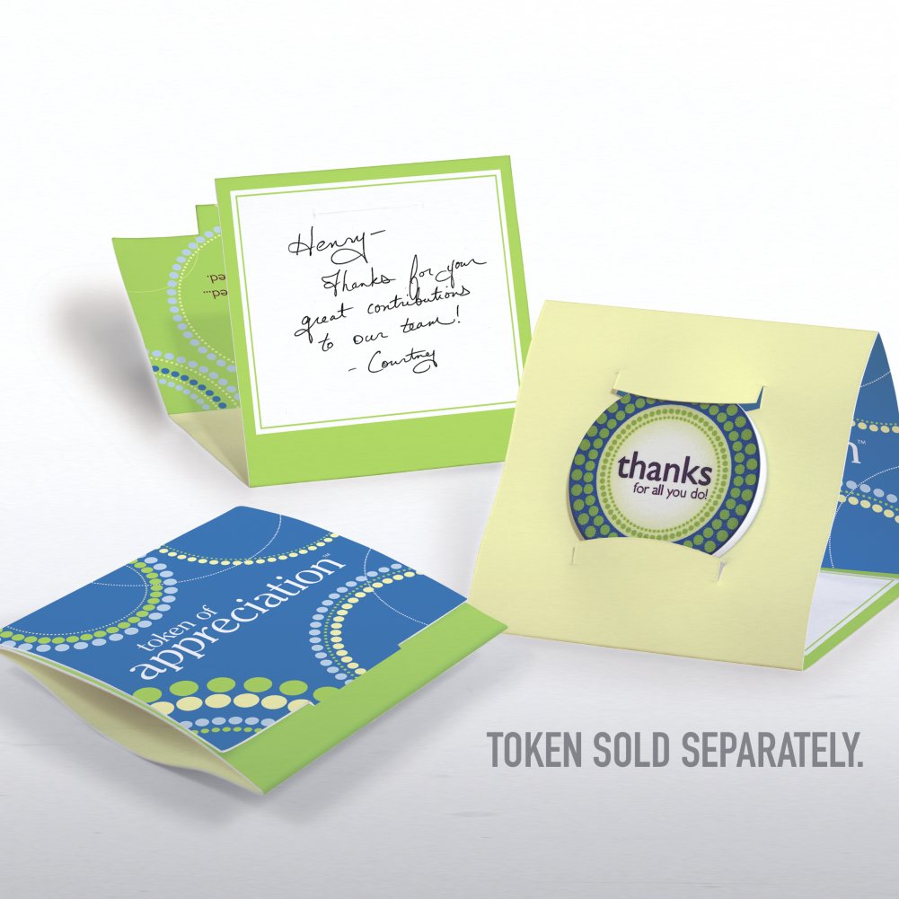 Tokens of Appreciation Envelope Cards - Thanks for All