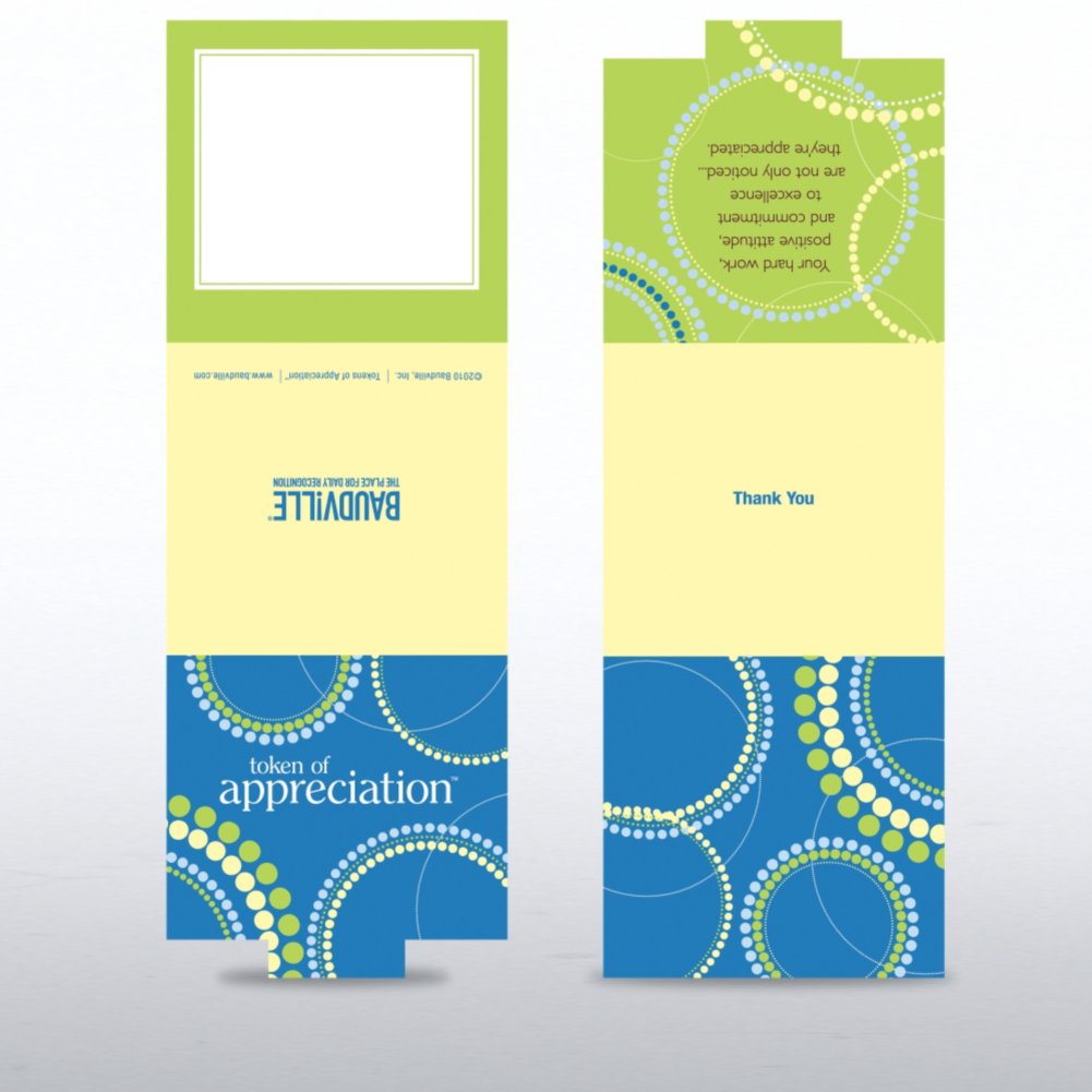 Tokens of Appreciation Envelope Cards - Thanks for All OPEN