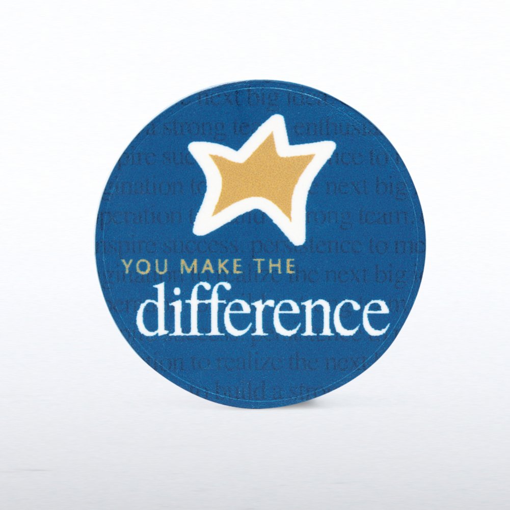 Token of Appreciation Desktop Display - Make the Difference PIN