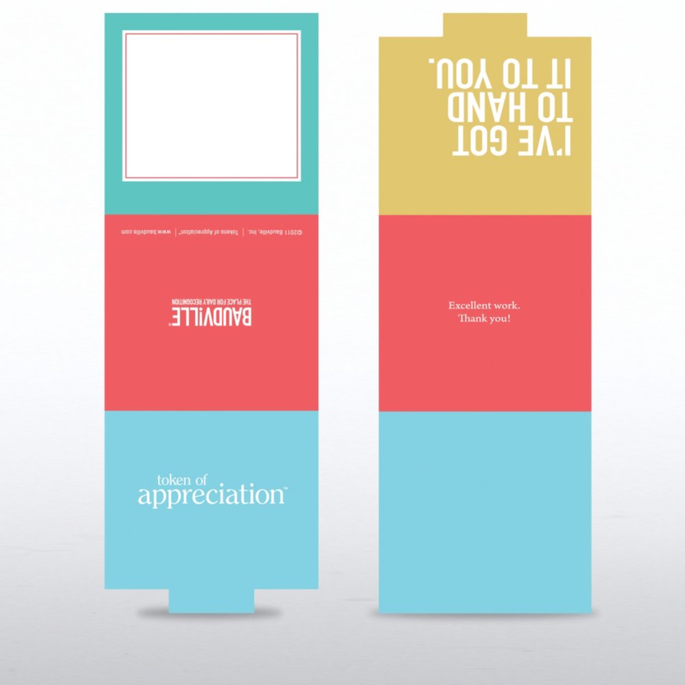 Tokens of Appreciation Envelope Cards - Exclamations 2 OPEN