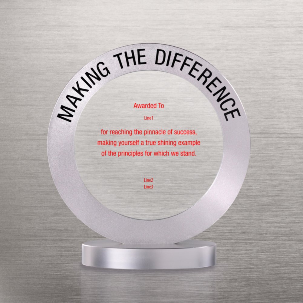 Radiant Ring Trophy - Making the Difference
