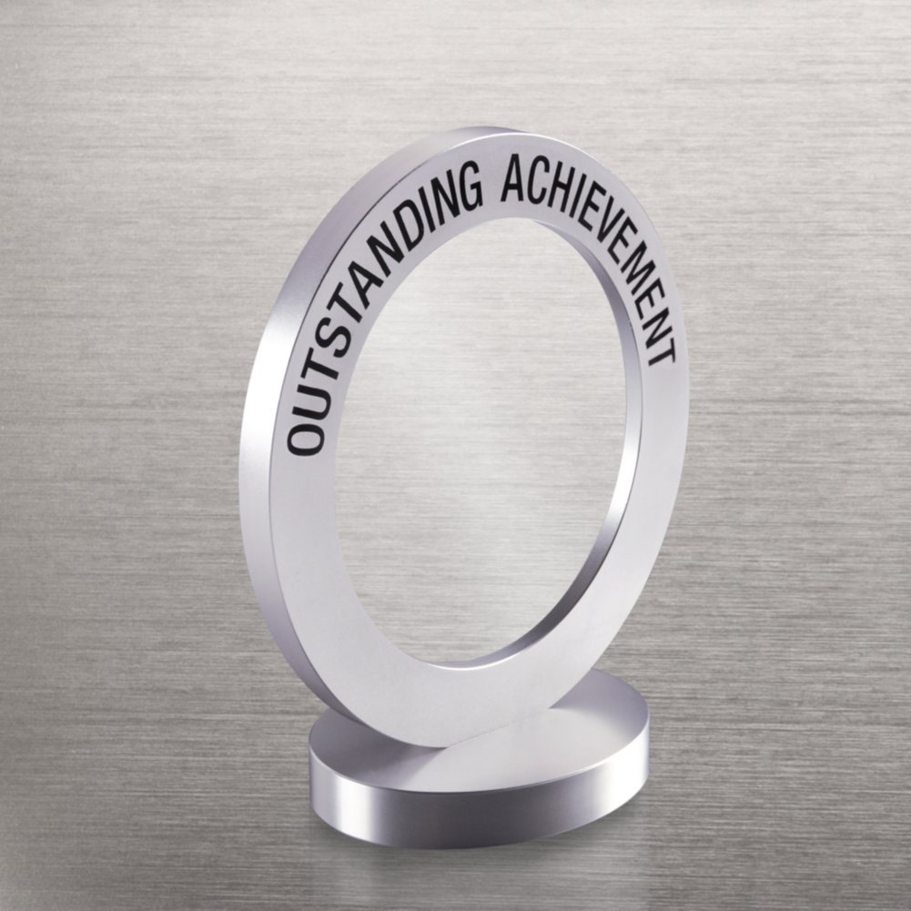 Radiant Ring Trophy - Outstanding Achievement SIDE
