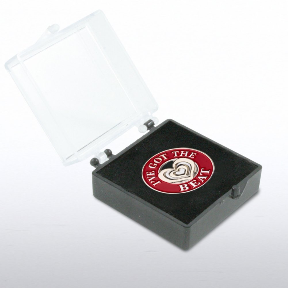 Lapel Pin - Heart Beat BOX