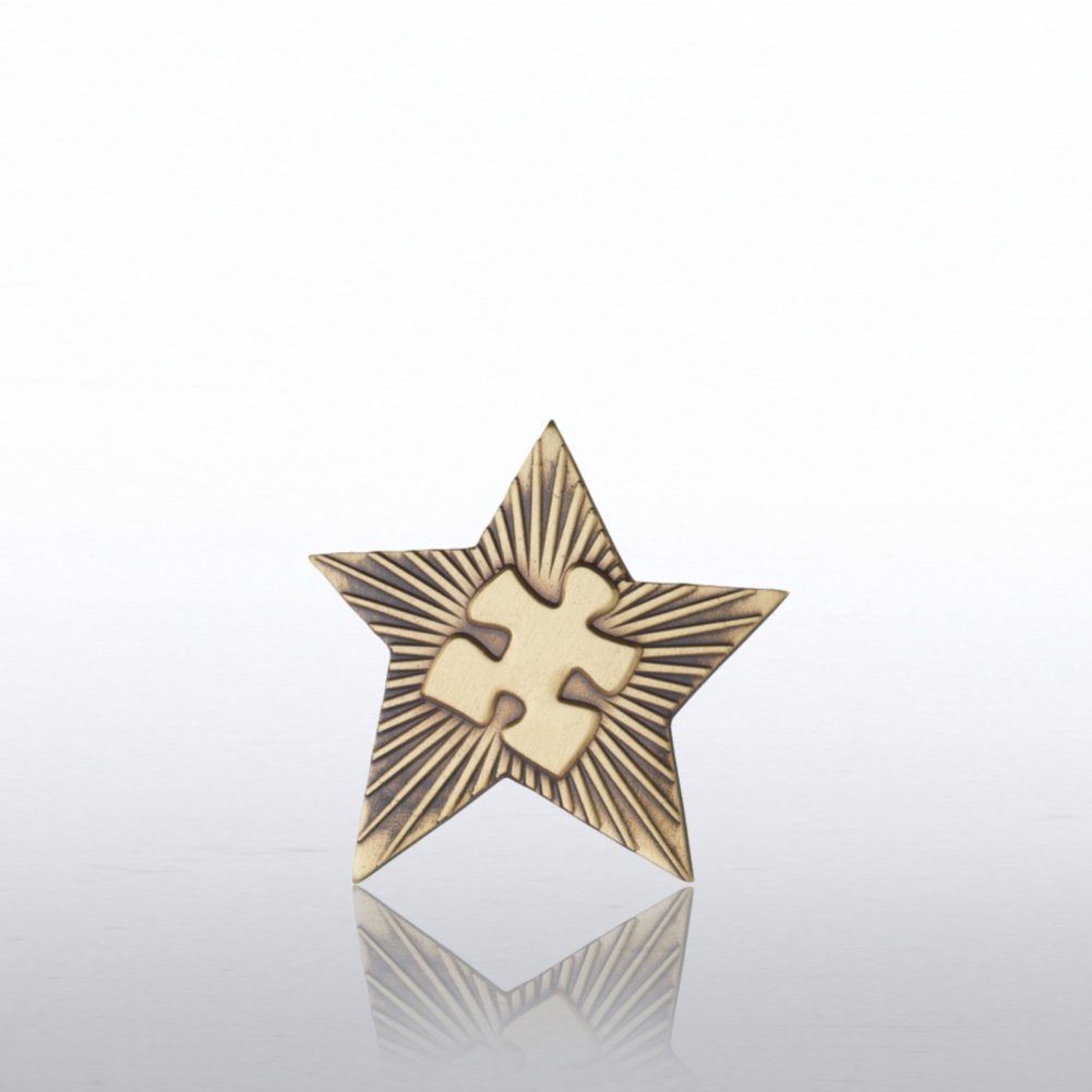 Lapel Pin - Gold Star Essential Piece