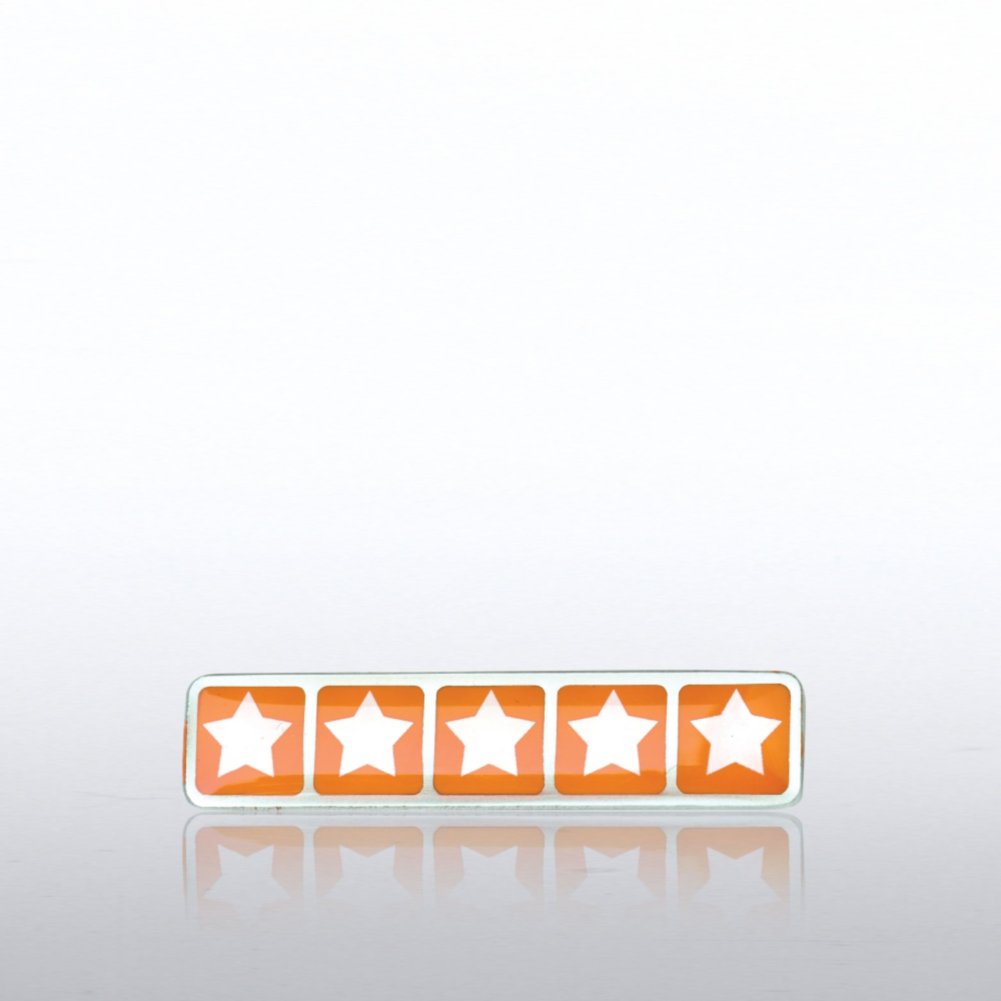 Lapel Pin - Five Star Rating