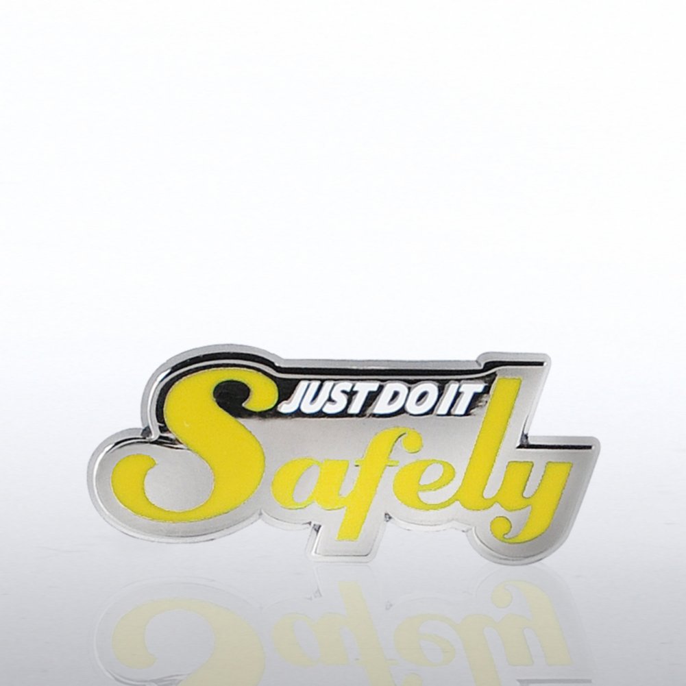 Lapel Pin - Just Do It Safely