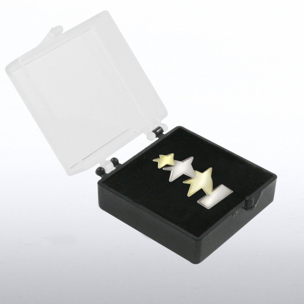 Lapel Pin - Tri Star BOX