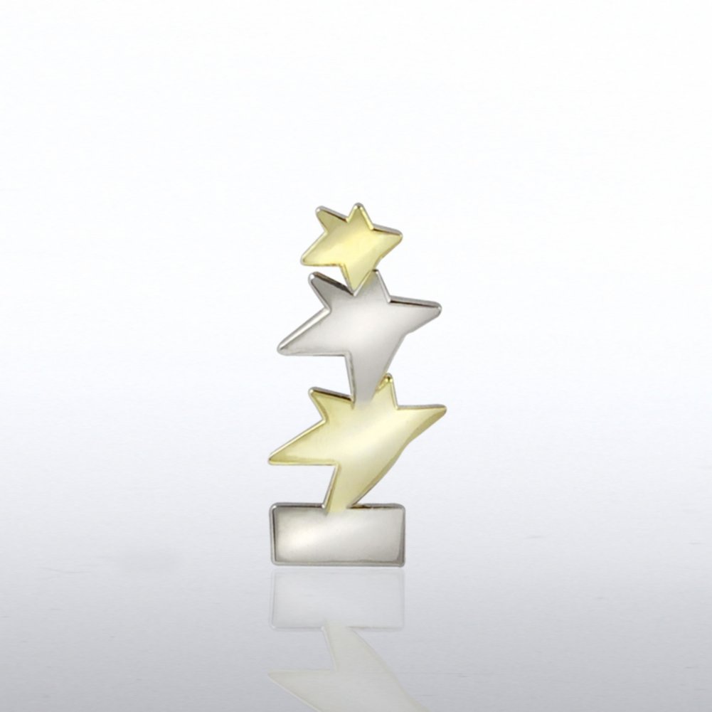 Lapel Pin - Tri Star